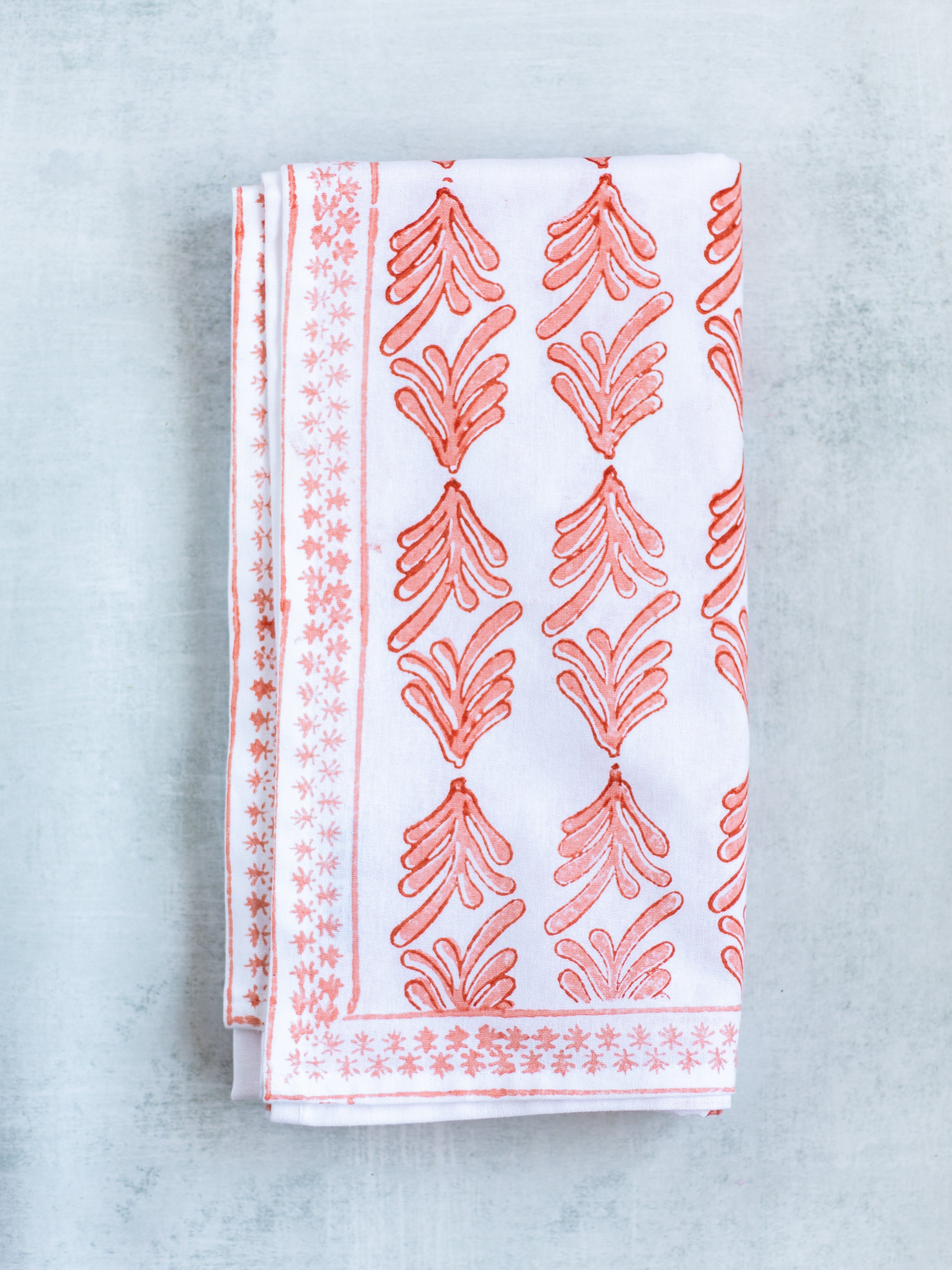 Table Runner - Palmetto, Orange & Melon
