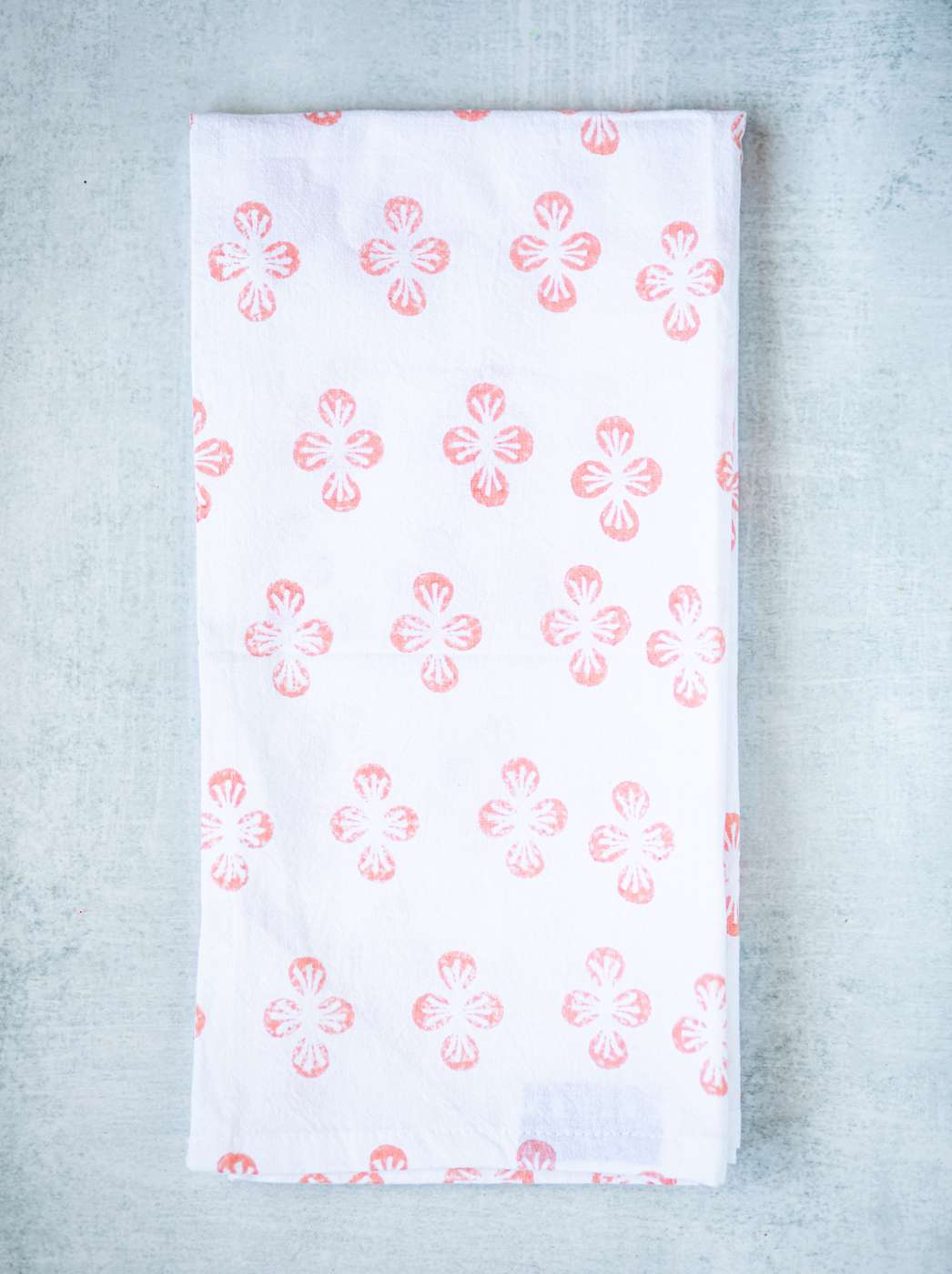 Tea Towel - Dogwood, Melon