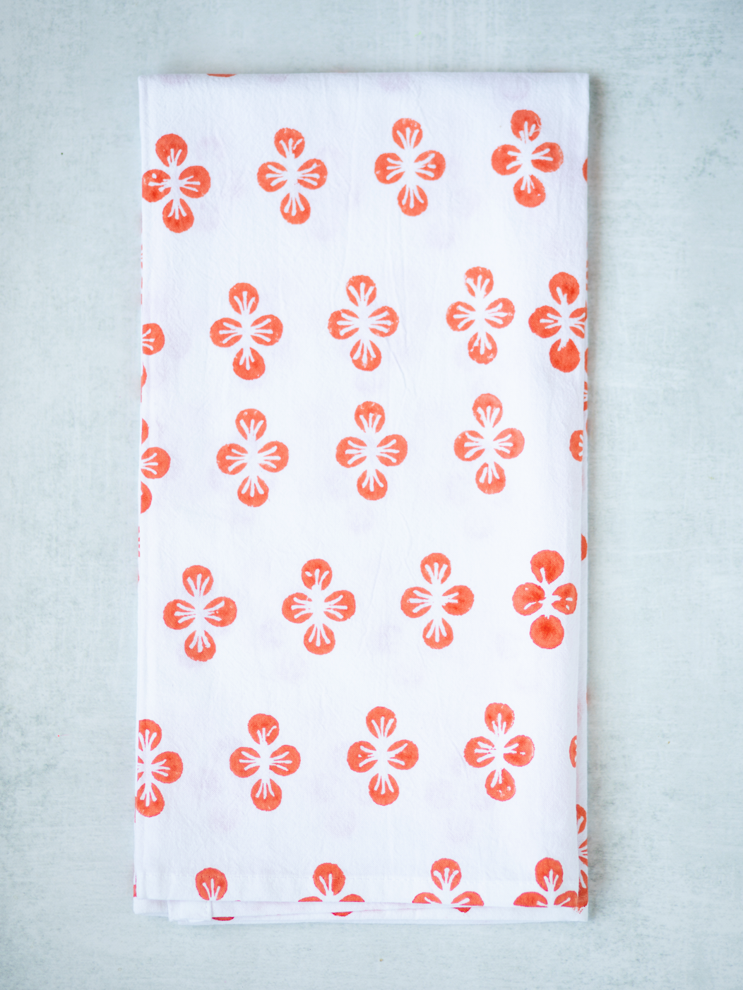 Tea Towel - Dogwood, Orange